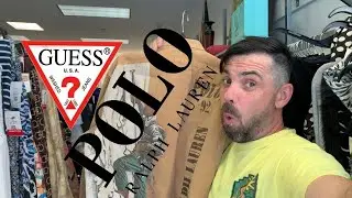 Trip To The Thrift EP 16 Vintage Clothing Finds Guess!! Polo!! And Much Much More (EPIC) Goodwill
