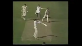 ALAN KNOTT c DAVID COLLEY b BOB MASSIE 43 ENGLAND v AUSTRALIA 2nd TEST DAY 1 LORD'S JUNE 22 1972