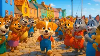 Poppy the Dog, Guardian of the Moonlit Fishing Village | Puppy Dog TV