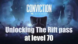Dead by Daylight: Unlocking The Rift Pass at level 70 (Tome: Conviction)