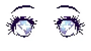 Pixel Art #2 Anime Eyes