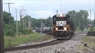 Very Busy day on NS Memphis District West End