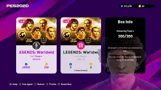 LEGEND GP BOX DRAW PACK OPENING | PES 2020 PC
