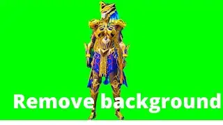 how to make green screen for youtube thumbnail #greenscreen
