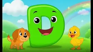 ABC Song for Kids (A-Z) | English & Fun Nursery Rhyme | Sing Along #abcd #abcdsong #nursaryrhymes