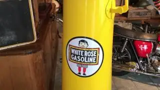 Restoring a 1920&rsquo;s visible gas pump. Trash to cash!