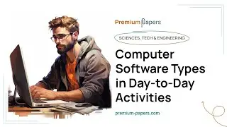 Computer Software Types in Day-to-Day Activities - Essay Example