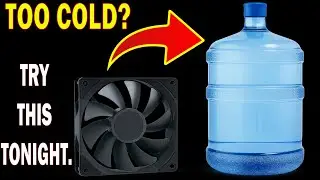 Insane Hack: Build a Real Air Conditioner With Just Trash Items!