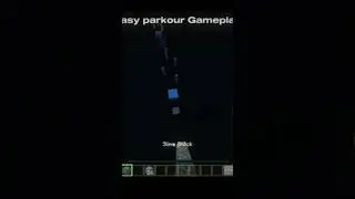 Паркур в Minecraft 🙂 #шорты