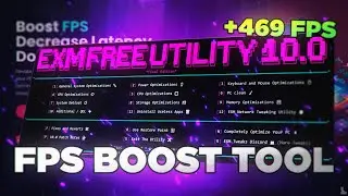 🔧 *EXM TWEAKS V10* A FERRAMENTA ULTIMATE DE OTIMIZAÇÃO DE PC (MAIS FPS, MENOS INPUTLAG)