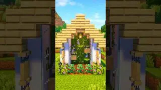 Minecraft Parrot House 🦜😱 #shorts #minecraft