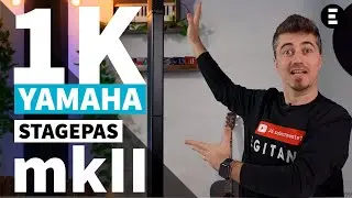 NOVO Yamaha STAGEPAS 1K mkII + DXL1K (versão 2023) | EGITANA.pt