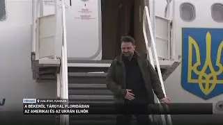 A békéről tárgyal Floridában az amerikai és az ukrán elnök