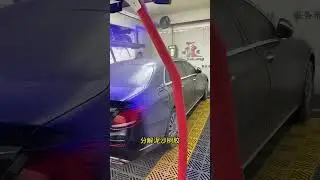 The fully automatic car wash machine does not touch the car wash #automatic #carwashing #mechanic
