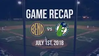 Portland Pickles vs. Bend Elks 7/1 Highlights