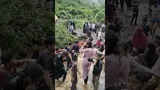 Mumbra waterfall picnic point | khadi machine |Mumbra bypass #shorts #youtubeshorts #viral #trending