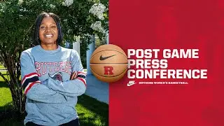 Women&rsquo;s Basketball Post Game Press Conference - Maryland