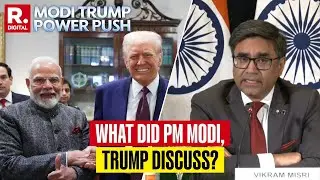 What Are The Issues That PM Modi, Trump Discussed? MEA Press Briefing On Bilateral Talks