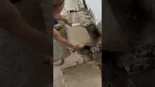 Thick concrete sucks #homeshield #foundationrepair #waterproofing