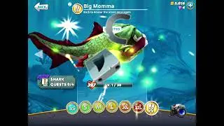 Purchasing Big Momma in hungry shark world (REMAKE)