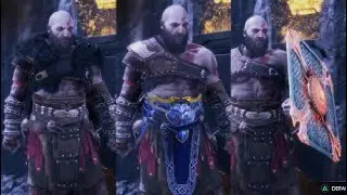 God of War Ragnarok Valhalla All Cosmetic Gear Customization Options