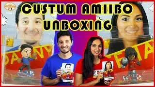 UNBOXING OUR CUSTOM NPC AMIIBO FROM GANDAKRIS! {POWER HOUR BIT - EP 05}