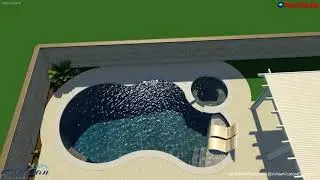 New Construction Freeform Swimming Pool | Ontario, CA