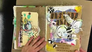 Dina Wakley #ShowUsYourMedia Journal