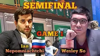 Ian Nepomniachtchi vs Wesley So | SEMIFINAL | FIDE World Blitz 2024 | GAME 1