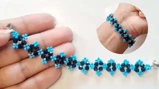 Super Easy Bracelet Making Tutorial For Beginners || Jewellery And Creativity