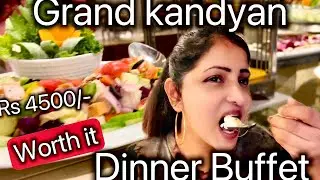 Dinner Buffet at Grand Kandyan | @Discover-with-Sheen#srilanka #traveling #kandy
