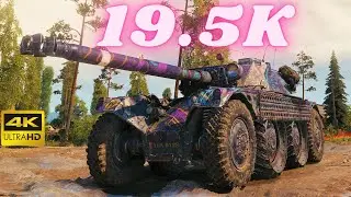 Panhard EBR 105 💥 19.5K Spot Damage  World of Tanks Replays