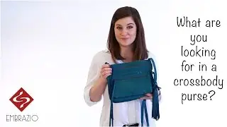 Embrazio's Handmade Leather MEDIA Crossbody Bag