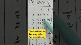 Urdu to Hindi reading for beginners#kaiseurdupadhen #shortsfeed #languagearts