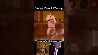 Donald Trump Dancing 1980s Soul Train. #donaldtrump #presiden2024 #fyf #foryou #fypp  #youtubeshorts