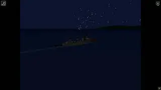 MicroProse Task Force 1942 1992 16 destroyers vs  Yamato