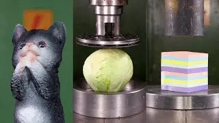 Top 100 Most Satisfying Hydraulic Press Crushes | Ultimate Crushing Moments Compilation #asmr