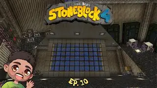 Let's Play | Fissile Fuel, HDPE, and Fission Reactor | Ep. 10 | Minecraft | Stoneblock 4