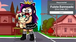 NOS BANEAN de BROOKHAVEN a Mi Perrita KIMA y a MI | Kori Roblox