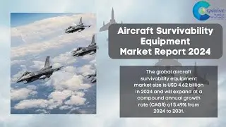 Aircraft Survivability Equipment Market Report 2024 | Forecast, Market Size & Growth