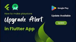 How to make play store version update Alert in flutter || App update Alert flutter