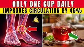 This One Drink Boosts Leg Blood Flow by 45% After 60 (Doctors Are Shocked) | Senior Health Tips