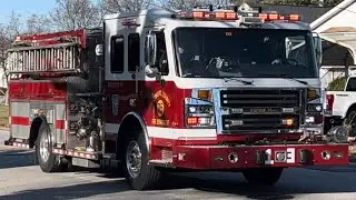 Baltimore County Fire Department Engine 13 Responding to a Medical 01/05/24