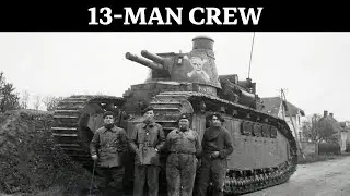 Zeppelin Engines & 13 Tankers: Inside the French Giant Char 2C