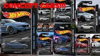 HOT WHEELS CONCEPT CARS!!! 13+