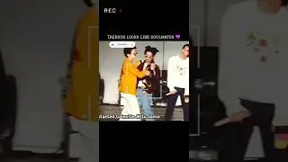 taekook looks like soulmates 🫂#shorts #btsforever #taekook moments #taekook love forever 💜