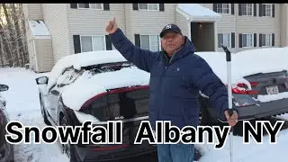 Snowfall Albany NY #viralvideo #youtube #shortvideo #viral #trending #Zach King