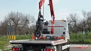 17 Aprile 2022   Ruffano   Con la moto invade la rotatoria   Muore 30enne