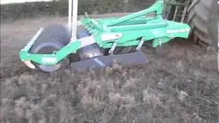 Plowman Omni-Til - Shear Pin protection on minimum tillage machine