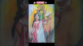 How to draw Durga Puja Special Drawing